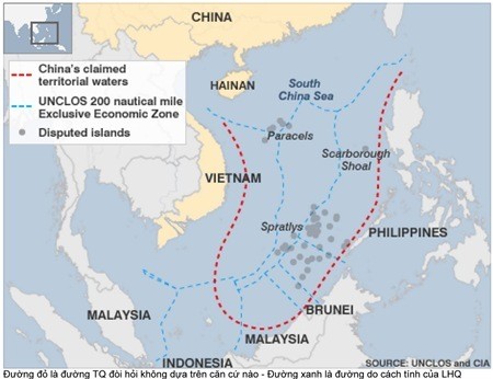 ประเทศต่างๆในโลกไม่อาจยอมรับแถลงการณ์เกี่ยวกับอธิปไตยเหนือทะเลตะวันออกของจีน - ảnh 1
